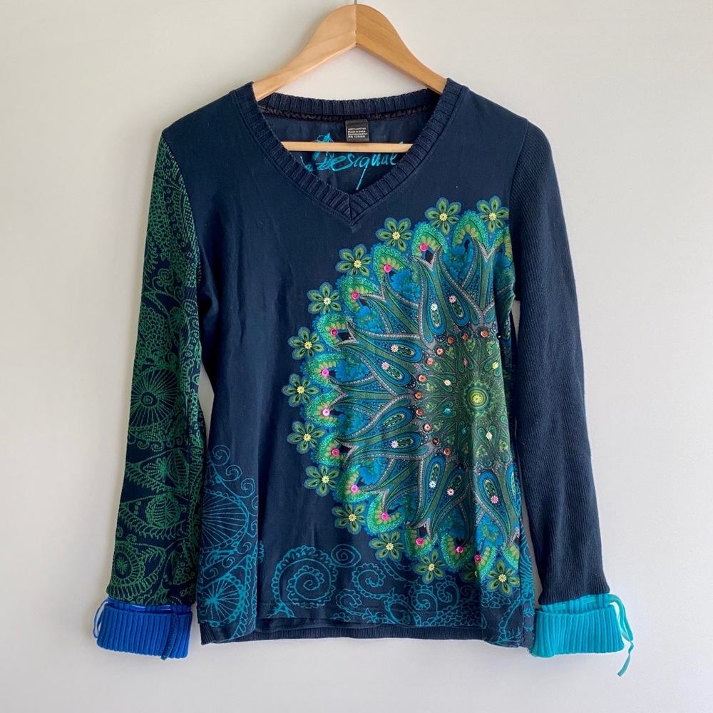 Desigual “Catty” long sleeved top
